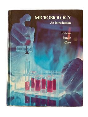 Microbiology An Introduction by Tortora Funke & Case 1982 1st Edition Textbook